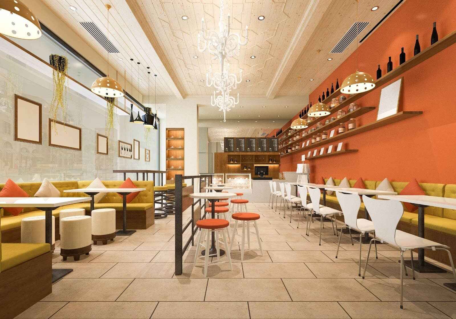 33 Best Fast Food Store Design Ideas to Attract Customers
