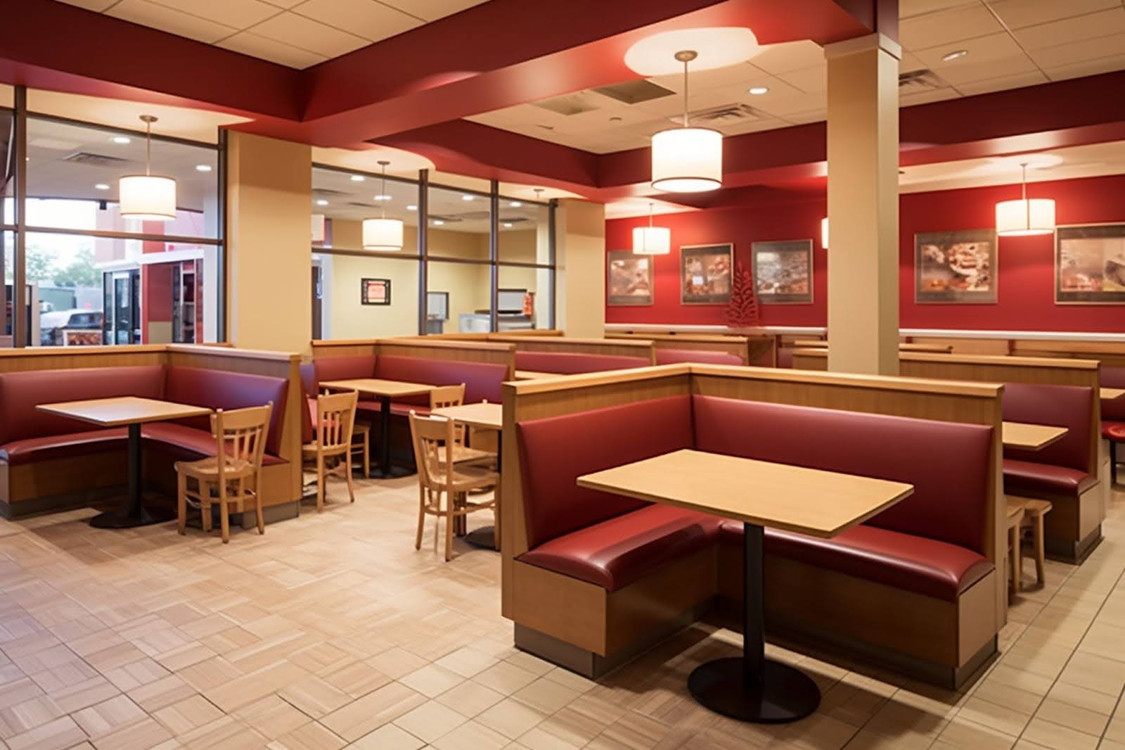 Comfortable Booth Seating