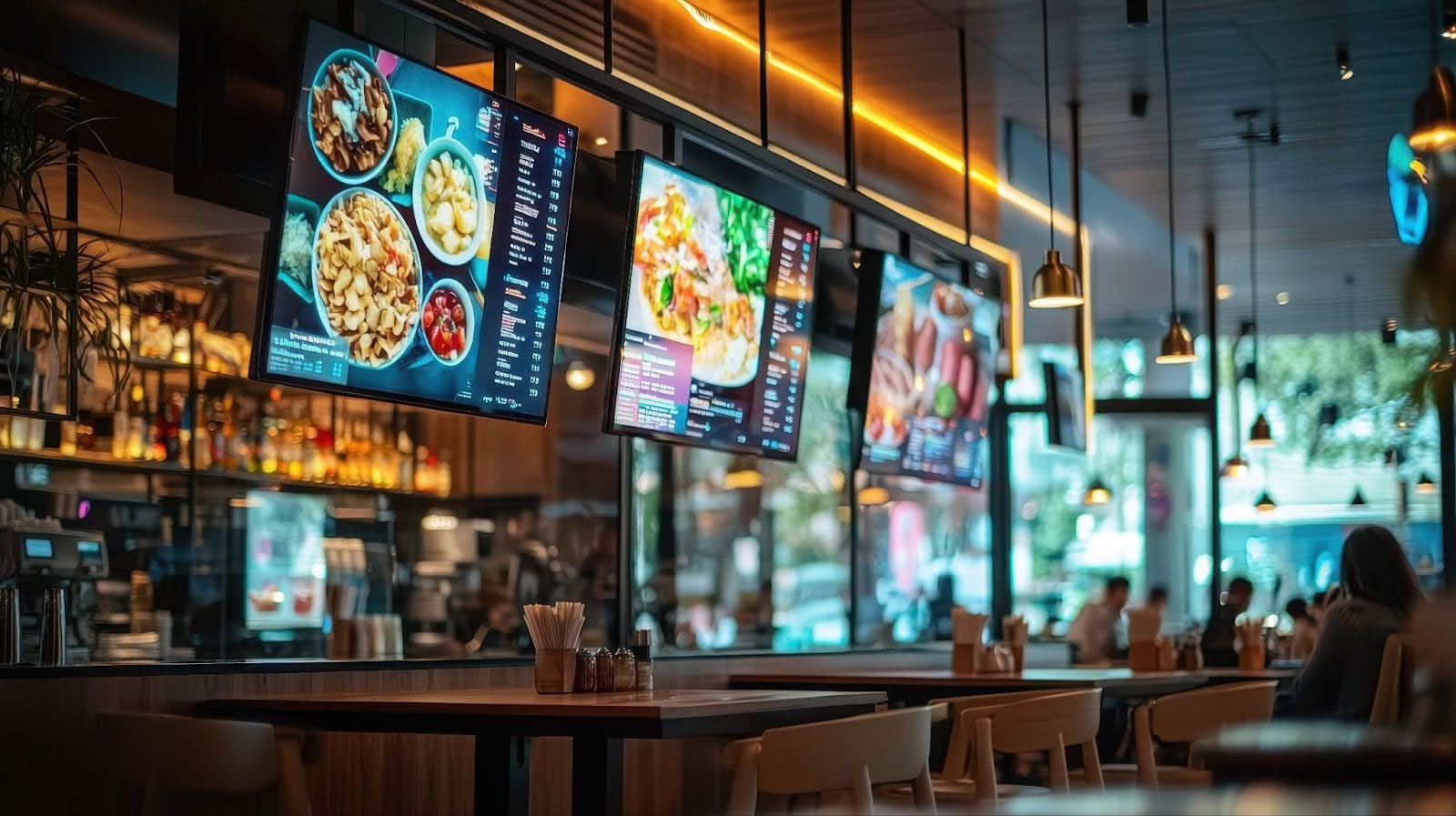 Digital Menu Display Panels