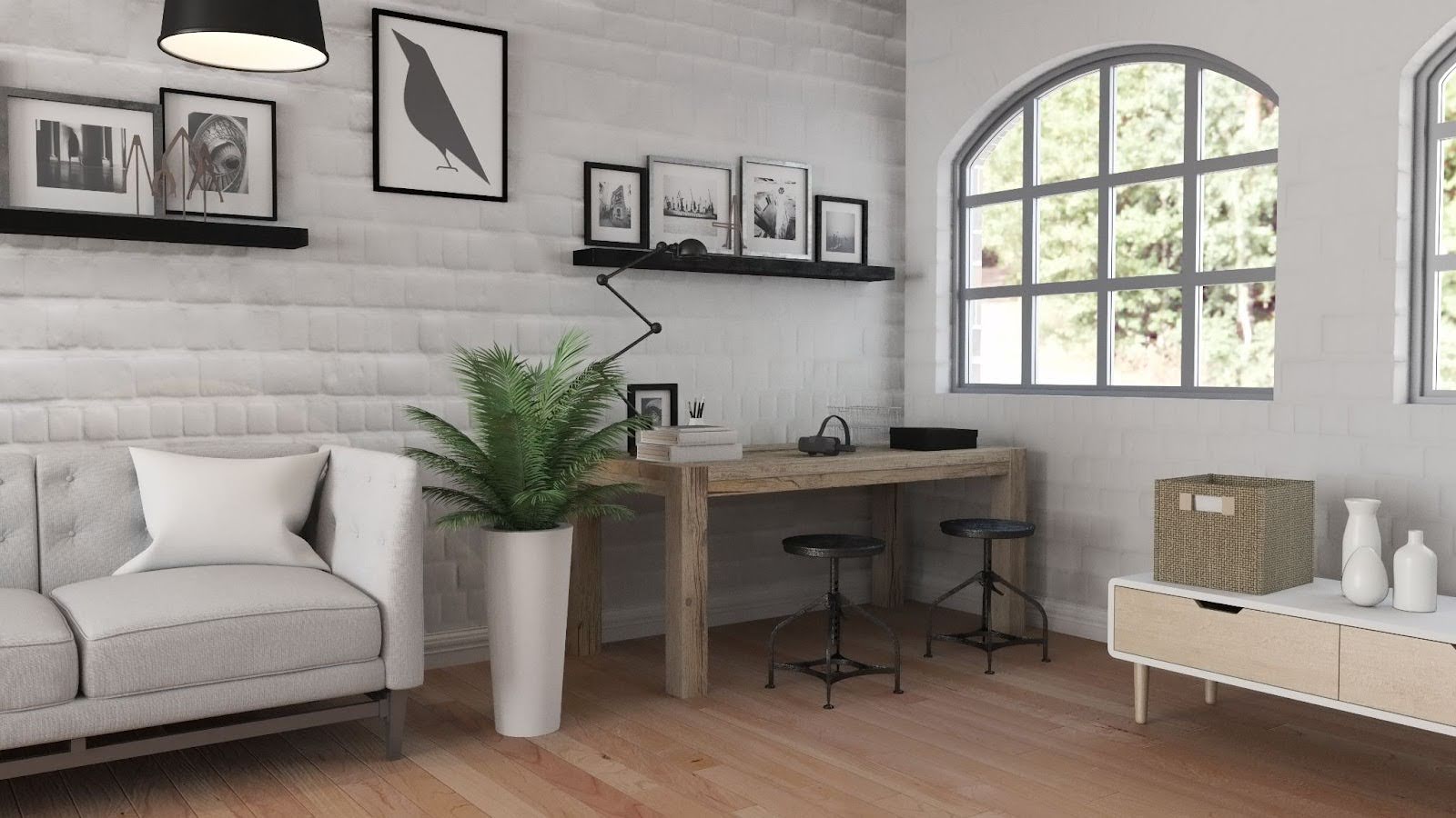 Textured Walls and Decor for Visual Appeal