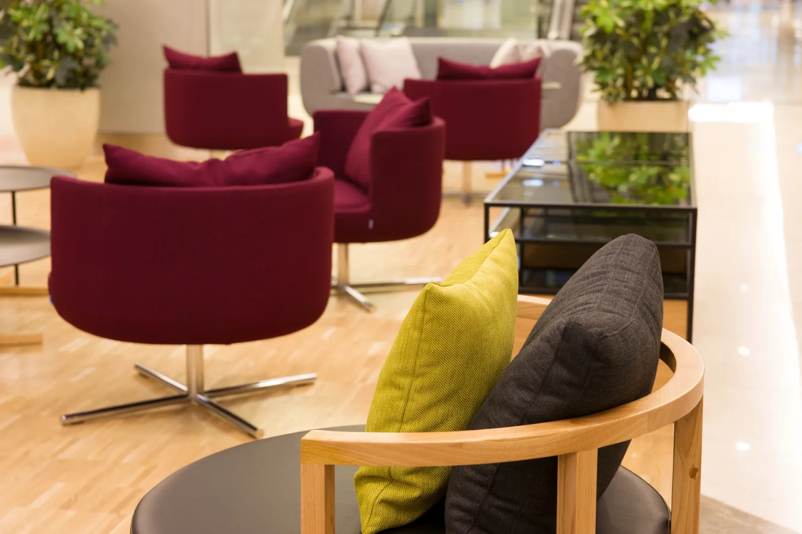 15. Introduce Low-Slung Lounge Seating For Client Meetings