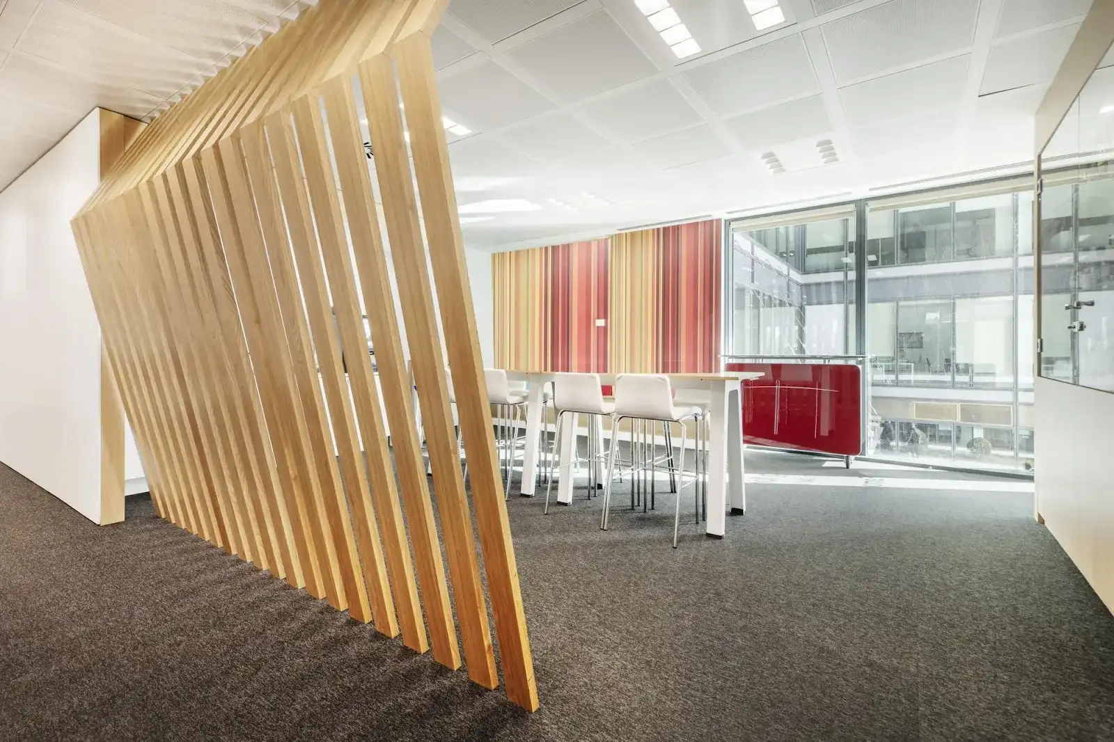 30. Acoustic Treatment Integrated Into Rustic Panels