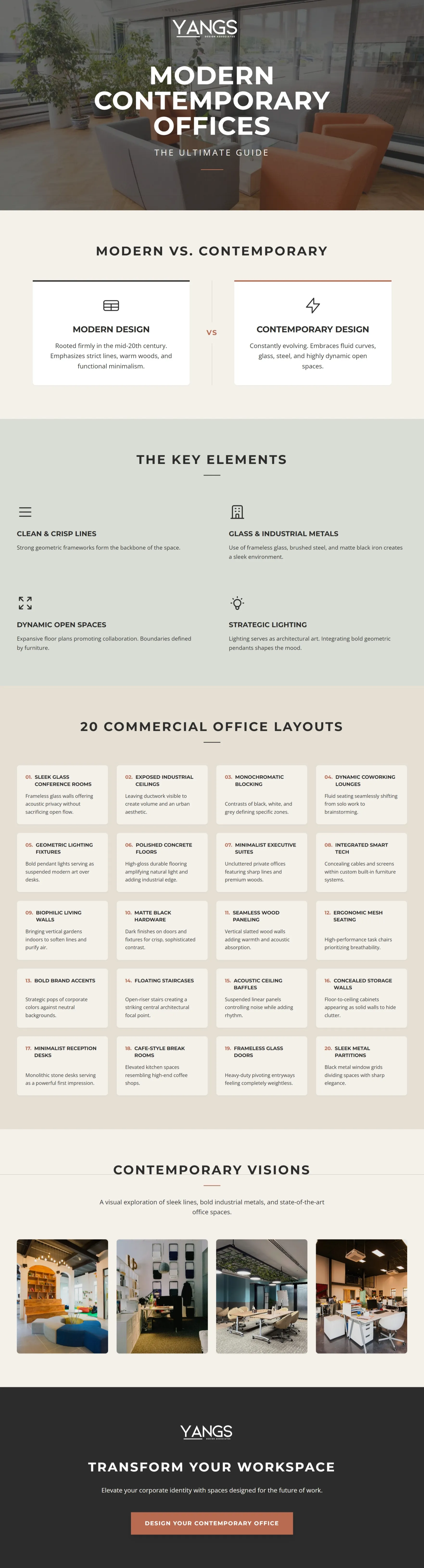 modern contemporary interior design_infographics