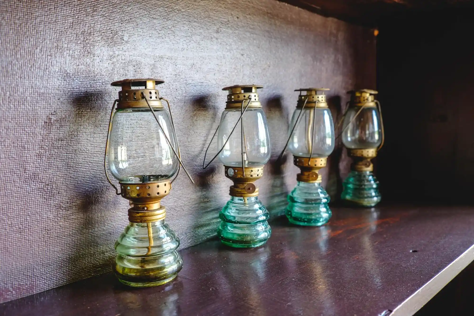 Brass Pharmacy Lamps Or Adjustable "Grasshopper" Style Lamps