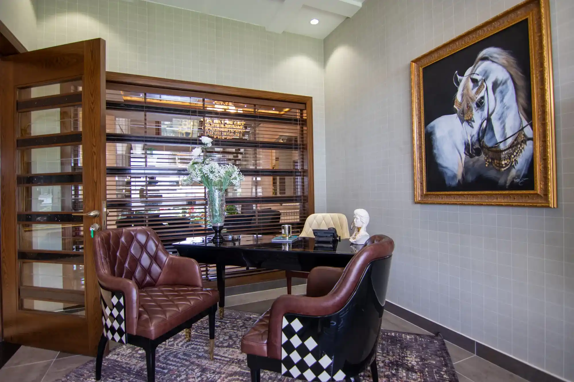 Use Framed Vintage-Style Maps Or Architectural Sketches